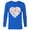 Royal, variant on Frozen 2 Elsa and Bruni Make Today Magic Heart - Long Sleeve T-Shirt for Men - Customized-Royal