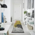 thumbnail image 4 of Yayeee Runner Rug for Bedroom 2'x6' Machine Washable Hallway Non Slip Mat, Abstract Boat, 4 of 8