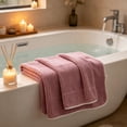 thumbnail image 4 of Microfiber Coral Fleece Bath Towel, Ultra Soft, Highly Absorbent, Quick Drying, 140x70cm, Hanging Loop, 4 of 6