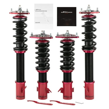 Maxpeedingrodst Coilover Set for Subaru Impreza GDB GDA GG SG 02-07 Adjustable Damper Heigh Fits select: 2006-2008 SUBARU IMPREZA 2.5I, 2002-2004 SUBARU IMPREZA WRX