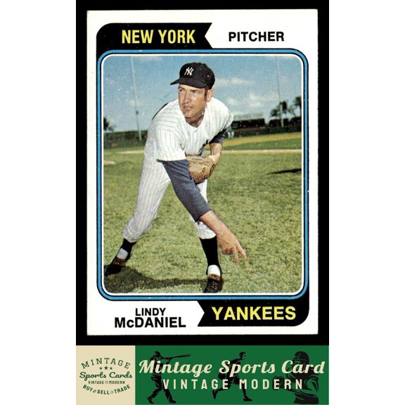 1974 Topps Lindy McDaniel #182