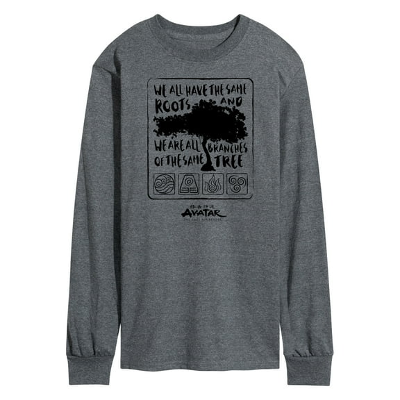Avatar - The Last Airbender - Same Roots - Men's Long Sleeve T-Shirt