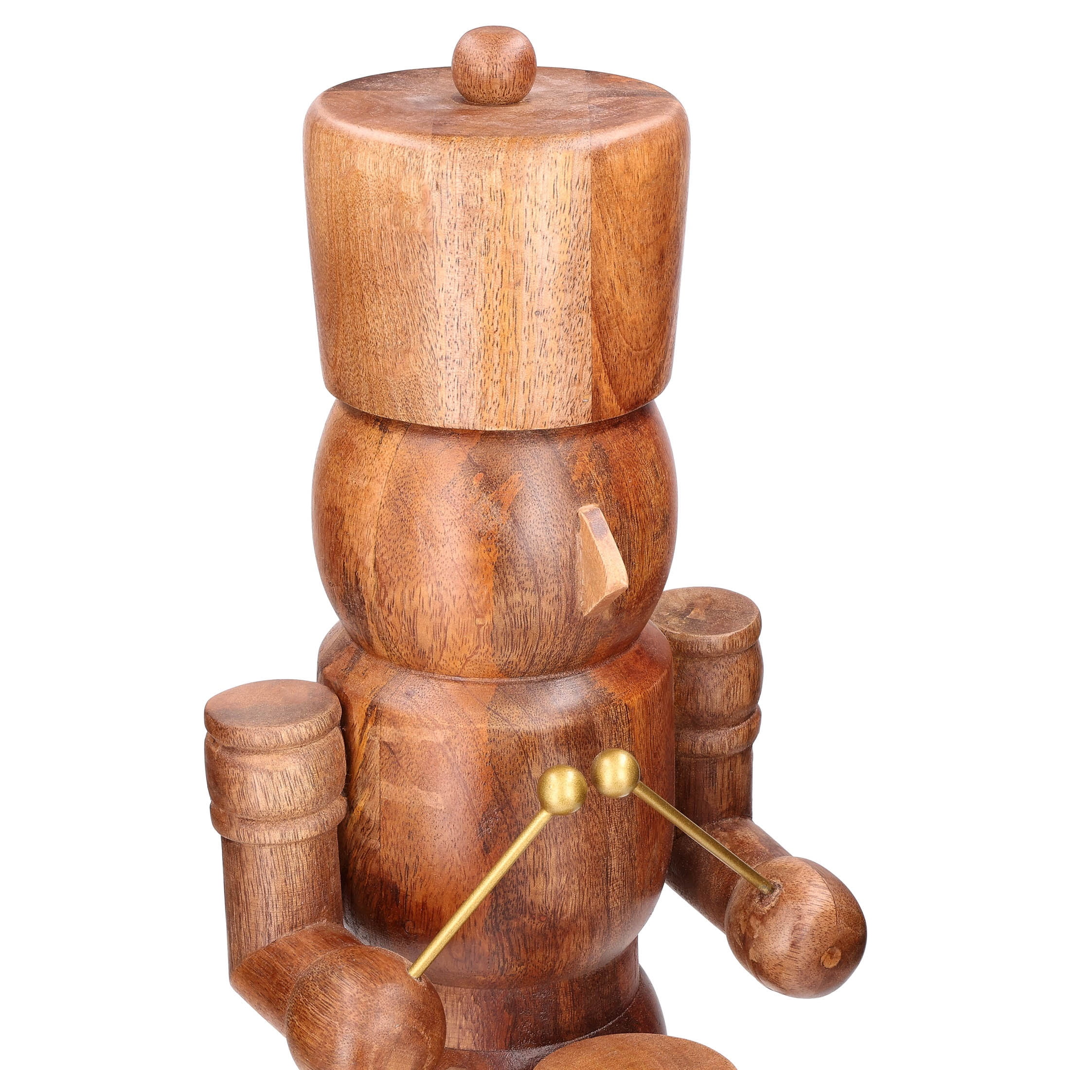 Wood Nutcracker Christmas Decoration, Brown, 23", by Holiday Time