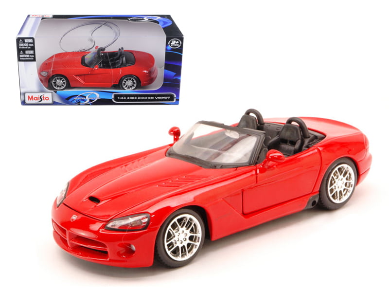 Details about   2003 Dodge Viper SRT-10 MOTORMAX Diecast 1:24 Scale Red