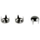 thumbnail image 4 of 100pcs 7MM ANTIQUE Silver Round Dome Metal Studs Spots Nailheads Fastners, 4 of 5