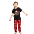 thumbnail image 2 of Matching Family Christmas Pajamas, Short Sleeve Top And Buffalo Plaid Pants Set, Christmas Memories Together, Soft Loungewear for Christmas Morning, Family Sleepwear for Xmas Eve, 2 of 4