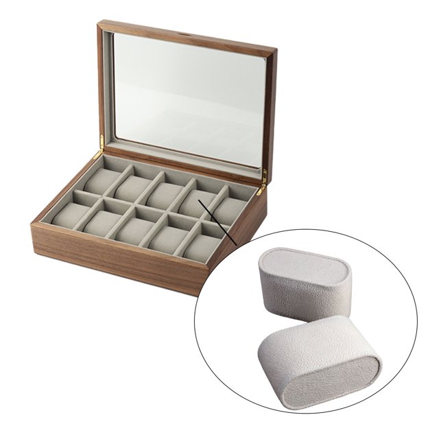 YAOMOBB Bracelet Display Holder Soft Fabric Watch Display Pillow Fully Stuffed for Jewelry Shop Showcase