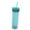 Green, variant on Glass&Bottle Category Tumbler with Lid and Straw 16 Oz Cup Durable Double Clear Cup for Summer Hydration and