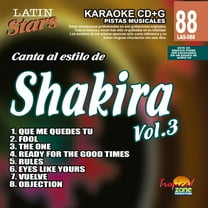 Karaoke Latin Stars 088 Shakira Vol. 3