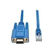 Tripp Lite 6ft RJ45 to DB9F Cisco Serial Console Port Rollover Cable