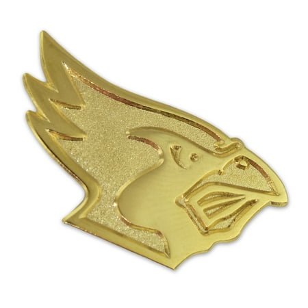 - Gold Cardinal Mascot Chenille Letterman's Jacket Lapel Pin 1