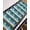 Green, variant on Nautical Anchor Navy Blue Stair Treads for Wooden Steps Indoor Runner Rug Carpet, Coastal Ocean Ombre Striped 4 Pieces Peel and Stick Staircase Step Treads Covers Washable Throw Door Mats, 30"x8"