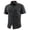 #02 Black 【Mix, Match & Rotate: Stock Up on Daily Colors】, variant on Men's Casual Button Down Short Sleeve Shirt Solid Color Lapel Pocket Outdoor Quick Dry Breathable Shirt Tops For Golf Hiking Vacation Travel Fashion Essential Gift | JASKFLY,Army Green L