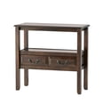 thumbnail image 1 of Small Hallway Table With Drawers, Narrow Entryway Table With Storage For A Space-Saving Front Door Area, Console Table With 2 Drawers For A Stylish Living Room Entryway, 1 of 7