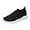 Black, variant on Women's Sneakers Size 9 Slip On Non Slip Nurse Shoes for Women Womens Slip On Shoes Wide White High Top Sneakers for Women Slip On Sneakers Woman