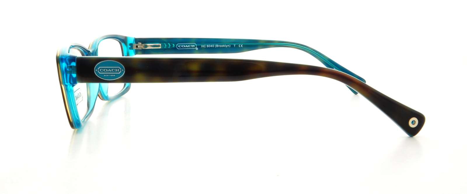 Cauthentic Coach Turquoise Sunglasses Coach HC8132 Sunglasses | FramesDirect.com main image 2