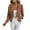 Brown, variant on TKLPEHG Work Blazer for Women 2025 Casual Dressy Open Front Cropped Blazer Jackets Lapel Business Work Office Long Sleeve Cardigan Coats (Gray,XXL)