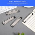 thumbnail image 3 of 10 Pcs Clipboard Clips Mountable Hardboard Clips Large Sturdy Clips with Nails for School Office Classroom, 3 of 3