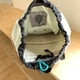 thumbnail image 4 of Mochila Deportiva Con Cordón Ligera para Hombres Y Mujeres () Blanco, 4 of 6
