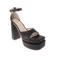 thumbnail image 4 of Sandalias Angelina color negro con plataforma y tacón cuadrado 22.0 Dorothy Gaynor Sandalias Angelina color negro con plataforma y tacón cuadrado 22.0, 4 of 6