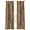 Brown, variant on Brown Wooden Grain Sheer Curtains 84 Inch Length 2 Panels Set, Farmhouse Vintage Stitching Art Voile Window Treatment Rod Pocket Curtains Sheers Drapes for Bedroom/Living Room/Kitchen 52"x84"x2