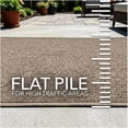 thumbnail image 4 of Koeckritz Rugs Wassaw Taupe Ribbed Indoor/Outdoor Area Rug 12' x 18', 4 of 8