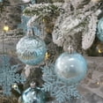 thumbnail image 7 of Sea Team 41-Pack Christmas Ball Ornaments with Strings, 60mm/2.36-Inch Medium Size Baubles, Shatterproof Plastic Christmas Bulbs, Hanging Decorations for Xmas Tree, Holiday, Wedding, Party, Babyblue, 7 of 7