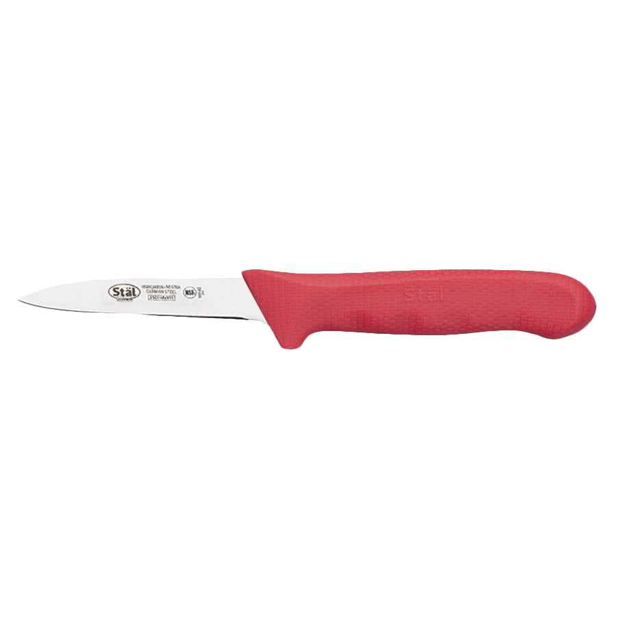 6-Inch Stal High Carbon Steel Flexible Curved Boning Knife Winco KWP-60Y Polyp 
