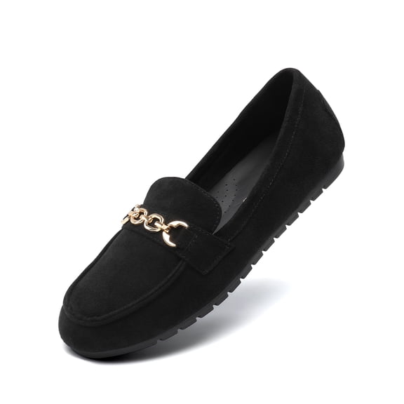 DREAM PAIRS Loafers for Women Casual Comfortable Slip On Flat Shoes Lightweight Leisure Work Shoes Comfort Walking Shoes