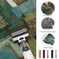 thumbnail image 5 of Area Rugs 4'x6'. Teal Green Boho Carpet Runner Indoor Outdoor Rugs Home Decor Aesthetic, Color Block Geometric Modern Non Slip Mats Washable Accent Rug for Living Room Bedroom, 5 of 8