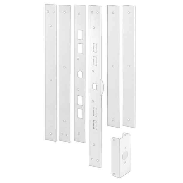 Jamb Repair and Reinforcement Kit, 591/2 in. Installed, Steel