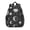 Sun and Moon-1, variant on Mushroom and Sun Gothic Pattern Backpack for School, Cute School Bag with Adjustable Shoulder Straps and Padded Back, 15"x11.42"x5.5"