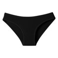 thumbnail image 3 of Lunuaoe Women's Ribbed Cotton Briefs, Mid-Low Waist Threaded Panties, Soft Breathable Everyday Underwear, 3 of 8