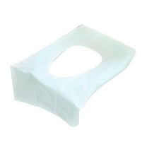 WHAMVOX 20pcs Disposable Toilet Seat Paper Simple Practical Lightweight Toilet Seat Cover for Home Outdoor Travel