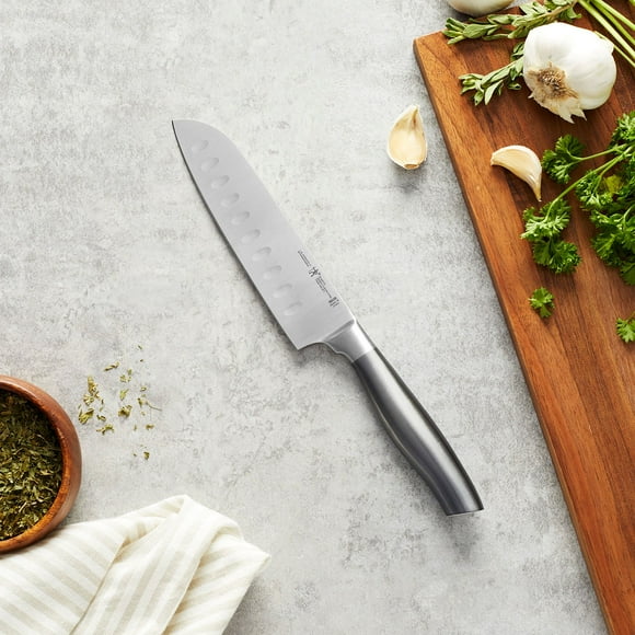 Henckels Graphite 5" Hollow Edge Santoku Knife