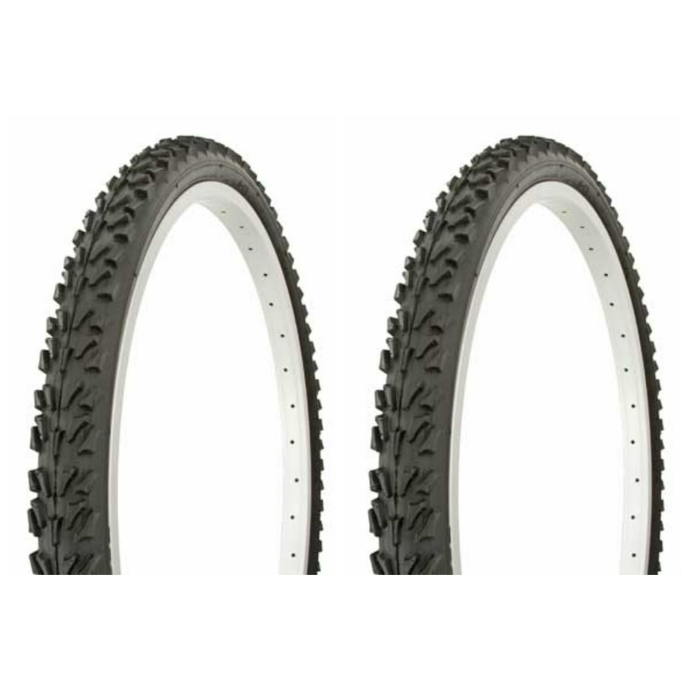 Tire set. 2 Tires. Two Tires Duro 24" x 2.00" Black/Black Side Wall