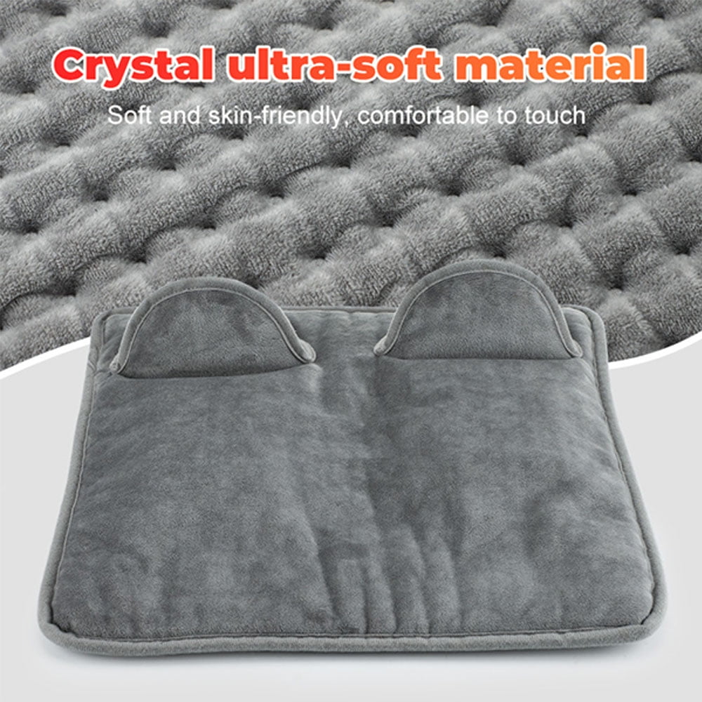 Double Sided Electric Heated Foot Warmers, Heating Pad Feet Warmer with Auto Shut Off & Machine Washable, 16" x 16"