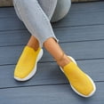 thumbnail image 6 of Bkhluea Women Knit Slip On Walking Shoes Lightweight Comfortable Footwear For Daily Travel Outdoor Activities, 6 of 7