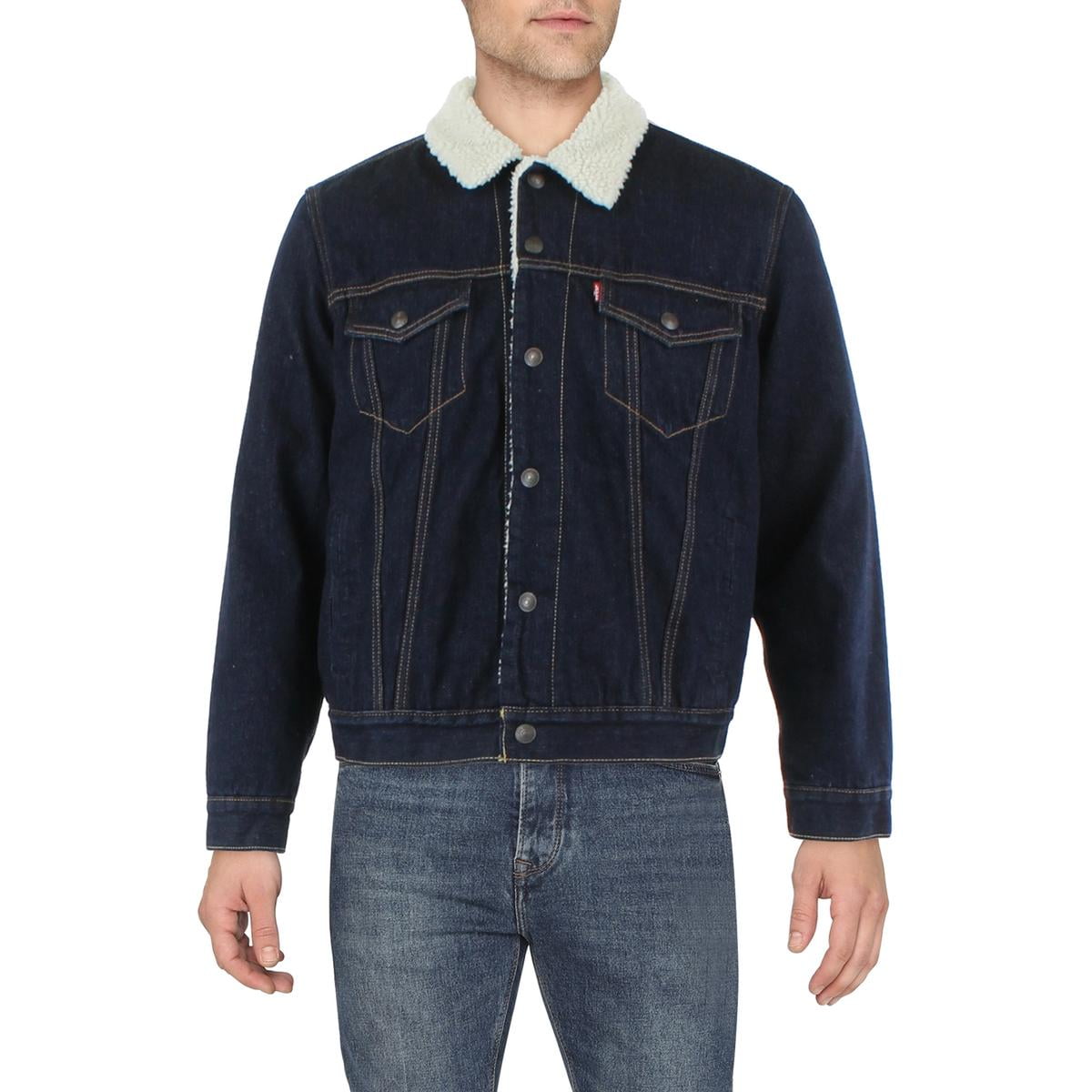 Levis Mens Trucker Jacket Regular Steel Hour XX-Large