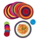 thumbnail image 1 of Decoracion Juego de 6 manteles Individuales Redondos de Palma Natural, 35 cm de diámetro con 6 Posta Vasos, 1 of 3
