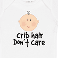 thumbnail image 4 of Inktastic Crib Hair Dont Care Funny Baby Clothes Boys or Girls Baby Bodysuit, 4 of 5