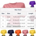 thumbnail image 3 of Womens Slim Fit Short Sleeve Crop Tops Summer Trendy Y2K Round Neck Tee Shirt Casual Basic Cotton Blouse, 3 of 7