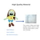 thumbnail image 4 of Basherise 3 piezas Pvz Plant And Zombies Conjuntos de peluche Juguetes Sombrero blanco Zombie Cáscara de huevo Zombie Jersey Zombie Figura de felpa Muñeca Gran regalo para Navidad Cumpleaños Nuevo, 4 of 5