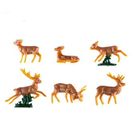 Miniature Reindeer Mini Projects Cake Cupcake Decoration Accessories