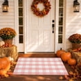 thumbnail image 3 of Dpityserensio Plaid Fall Doormat,Non-Slip Washable Entry Rug for Front Door, Buffalo Check Welcome Mat for Halloween Thanksgiving, 3 of 9