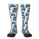 thumbnail image 1 of Balery Blue Excavator Calcetines novedosos Calcetines deportivos Calcetines hasta la rodilla Calcetines de algodón Calcetines originales y geniales, 1 of 6