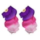 thumbnail image 3 of 4 Seda Hecha A Mano Buenco De La Danza Del Vientre Velo Dancing Largo Mano Fan Purple + Rosy + Pink SM SunniMix Lady Silk Belly Dance Fan Veil, 3 of 8