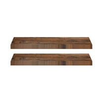 Achim Tivoli II Peel & Stick Vinyl Floor Planks, Mahogany, 10Ea (2 Pack)
