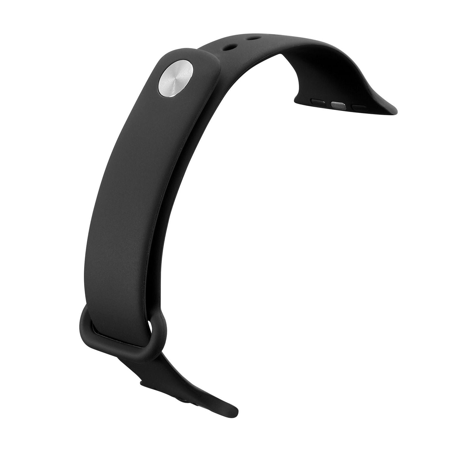 Bracelet en silicone de qualité supérieure de Onn. pour Apple Watch de 42-44-45-49 mm