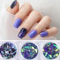 thumbnail image 4 of Pegatinas 3D autoadhesivas para decoración de uñas, diseño holográfico para adolescentes., 4 of 5